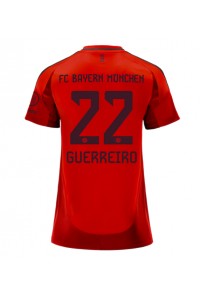 Bayern Munich Raphael Guerreiro #22 Voetbaltruitje Thuis tenue Dames 2024-25 Korte Mouw